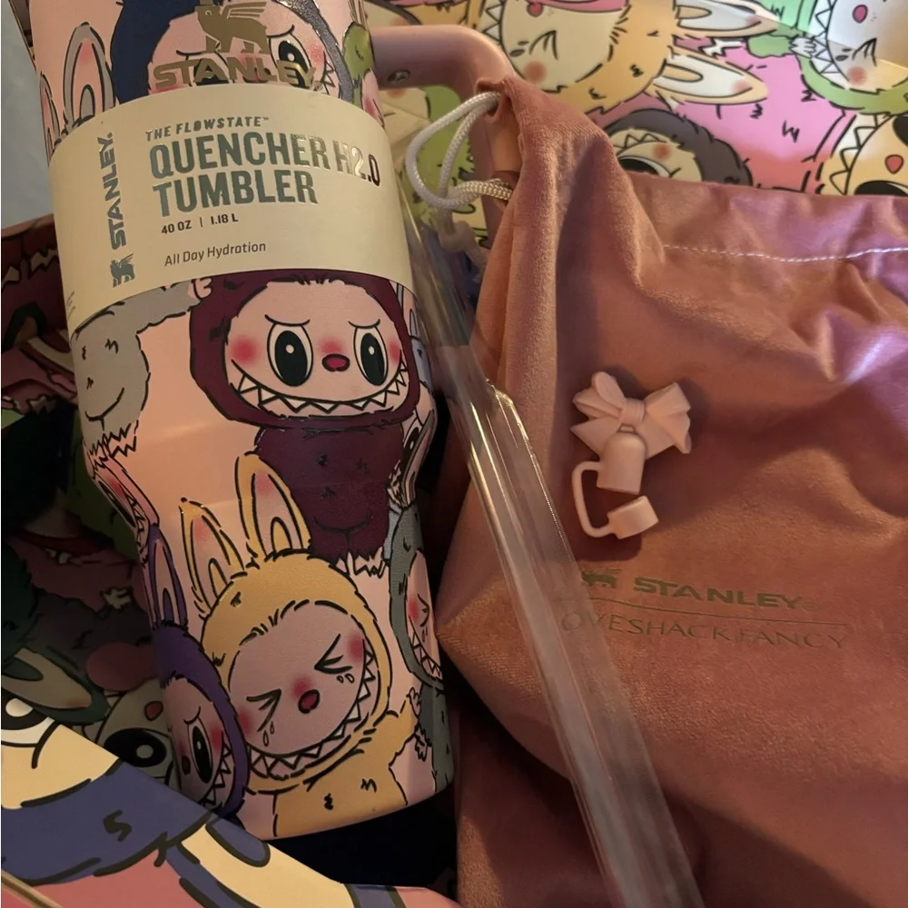 Colorful Monster Design Tumbler - Picture 5 of 5